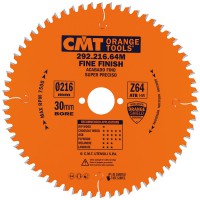 CMT Industrial Fine Cut Saw Blade 230mm dia x 2.8 kerf x 30 bore Z64 15�ATB